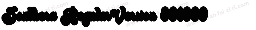 Southera RegularVersion 001000字体转换